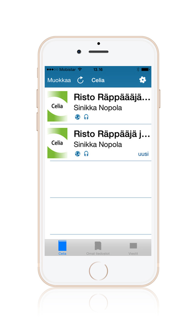 Pratsam Reader App - Sisältö